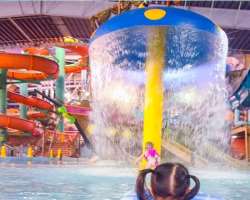 Mushroom Water Drop and Beached Boats are also popular among visitors. The temperature of the water is kept maintained at 27 degrees so that you can e